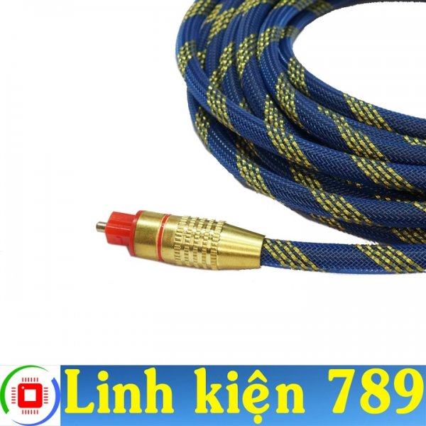 Dây cáp quang bọc bù  Optical Audio dài 5m